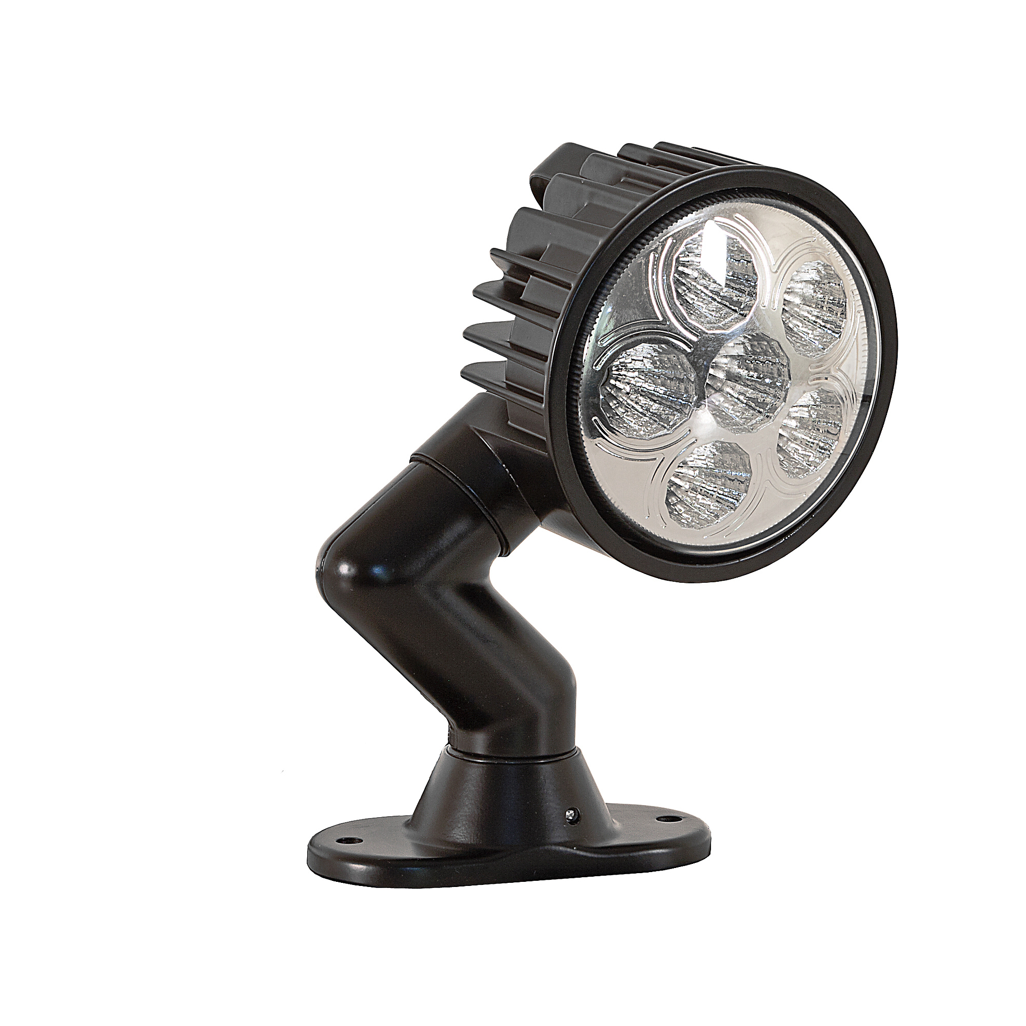 Buyers Products, 5in. Truck Articulating ATV UTV Mount LED Spot Work Light, Light Type LED, Lens Color Clear, Included (qty.) 1 Model# 1492126